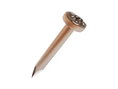 metal nail  3D model