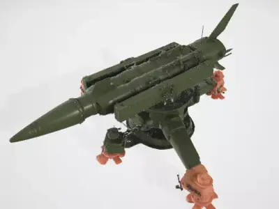 Heavy Rocket Launcher 3D model