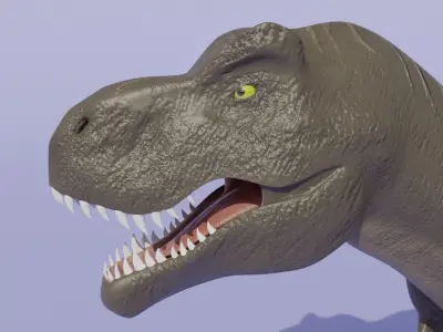 Tyrannosaurus Rex 3D model shop