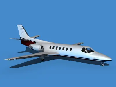 Cessna Citation V 560 Encore V06 3D model