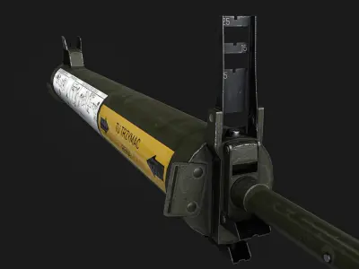 RPG-76 Komar Low-poly 3D model by cgtdg