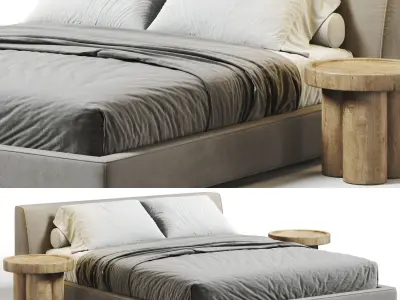 Solftland Bed 3D model