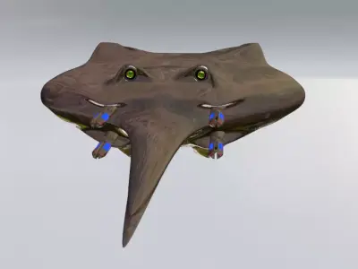 sci-fi drone Free low-poly 3D model from CGTrader