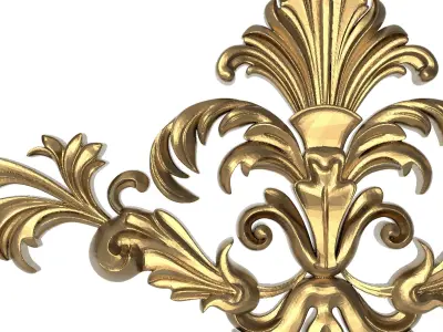  decorative pattern ready for 3D printing 3D model