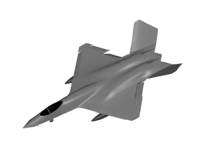 Northrop YF-23 3D model purchase