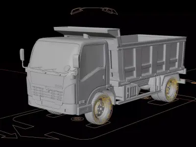 Mazda Titan Dump Truck 3D model