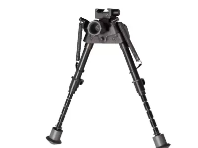 Harris S-BRMP Bipod Low-poly 3D model