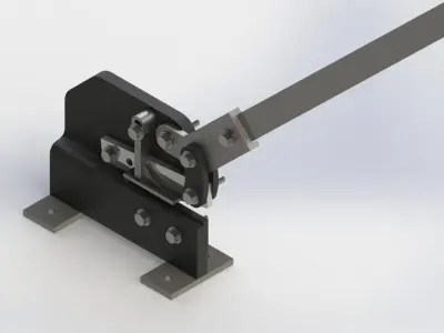 Tesoura de Bancada  Stand Scissors Free 3D model