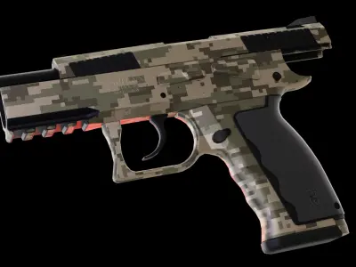 Sphinx SDP Compact Low-poly 3D model