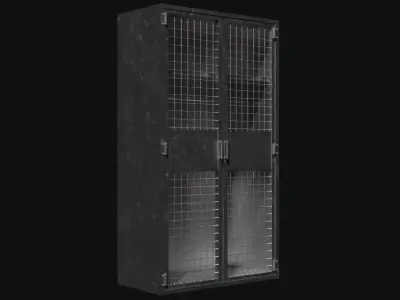 Militray closet 3D model