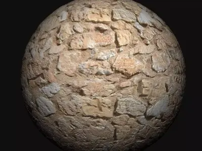 Masonry Stone Wall Texture- 3D Photorealistic  Texture