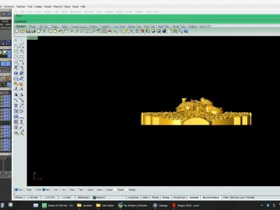 LAXMI PENDENT ANTIQUE  3D print model