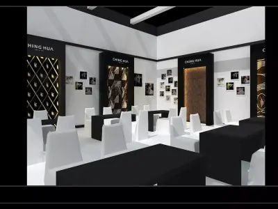 Exhibition - Area -10X8-3DMAX2011-041 3D model