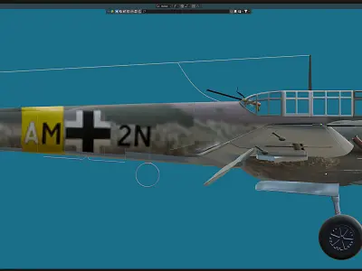 Me-110 Free 3D model