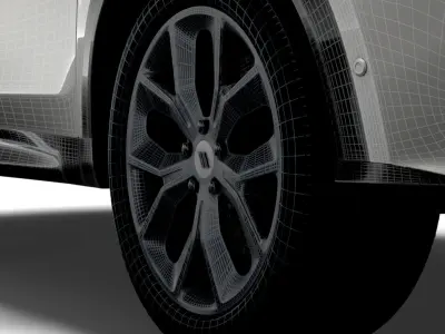 Dodge Hornet 2023 wheel 3D model