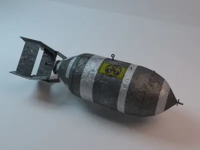 Nuclear Bomb 3D model get