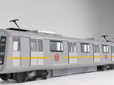 Delhi Metro 3D model