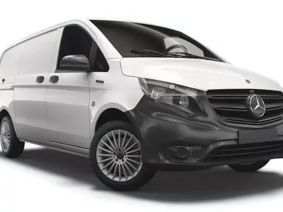 Mercedes Benz E Vito Panel Van L2 2021 3D model