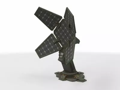 solar panel 01 3D model