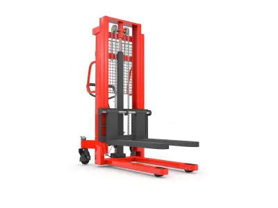 Pallet Jack Stacker 3D model