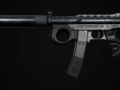 Agram 2000 - Game Ready PBR Asset Low-poly 3D model