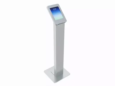 Store exhibition customer freestanding info tablet holder 3D model