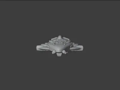 Winnu Destroyer 3D print model