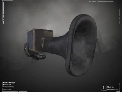 Military Scope WW2 VOL03 Game Ready 3D model