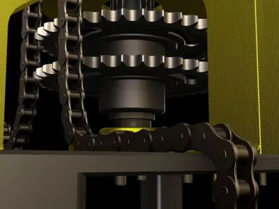 Vertical Transmission 3D model