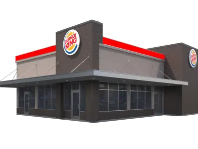 Retail Collection-007 Burger King Collection 3D model
