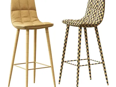 Barstool Lecco 3D model purchase