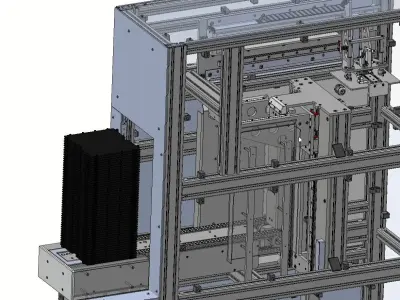 Automatic Tray and Pallet Loader 3D model