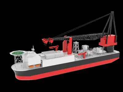 Vessel DLS 4200  3D model