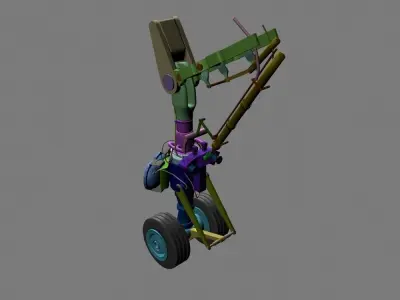 Landing Gear Detailed 3D model