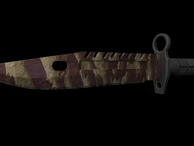 GAME READY - BAYONET KNIFE - ASSET Low-poly 3D model