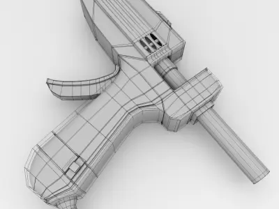 Glue Gun 3D model get