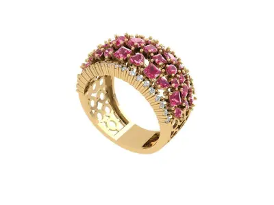 Antique Stone Ring 3D print model purchase