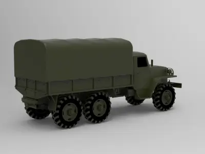 Military Truck 3D model order