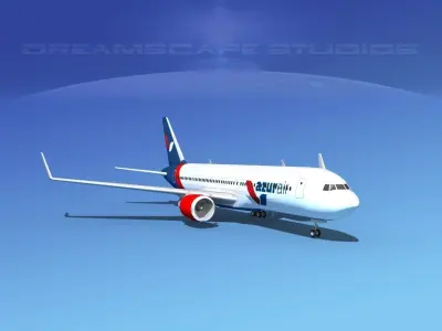 Boeing 767-300 Azur Air 3D model