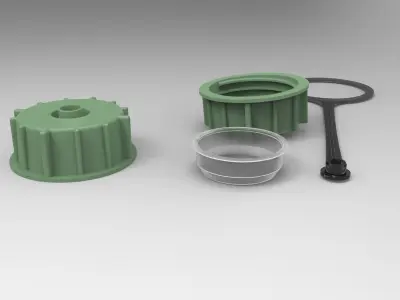 Gallon Cap 3D model