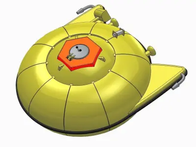 SP-350 Denise 3D print model