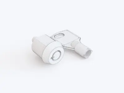 Lock 01 3D model