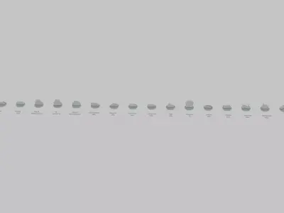 Emoji Statues Vehicles Megapack 3D print model
