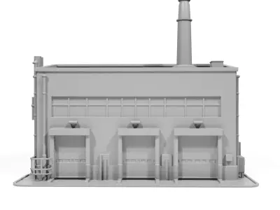 Factory 3D print model purchase