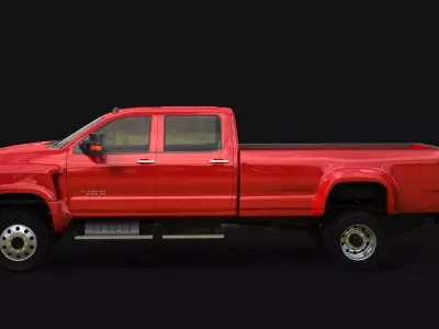 2020 Chevrolet Silverado 4500HD Pickup 3D model