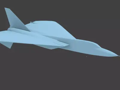 The North American XF-108 Rapier 3D print model