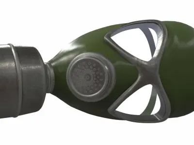 Gas Mask 09 3D model
