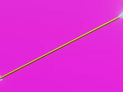 Fantasy Arrow Low-poly 3D model