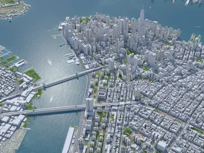  Manhattan in New York USA 