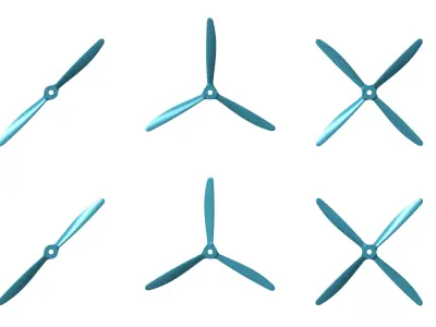 PROPELLER AP-PR-001-4RH Free 3D print model